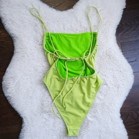 NWOT Bec & Bridge Appeltini One Piece Square Neck Swimsuit - Picture 7 of 8